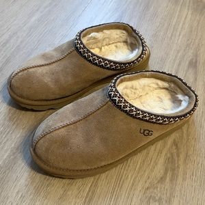 ugg tasman slipper (size: big kid 4, equivalent to adult women’s size 6-7)